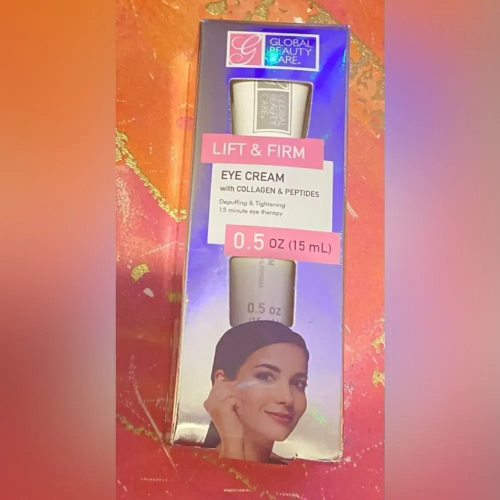 🔥Global Beauty Care LIFT AND FIRM EYE CREAM WITH COLLAGEN AND PEPTIDES 0.5OZ🎈